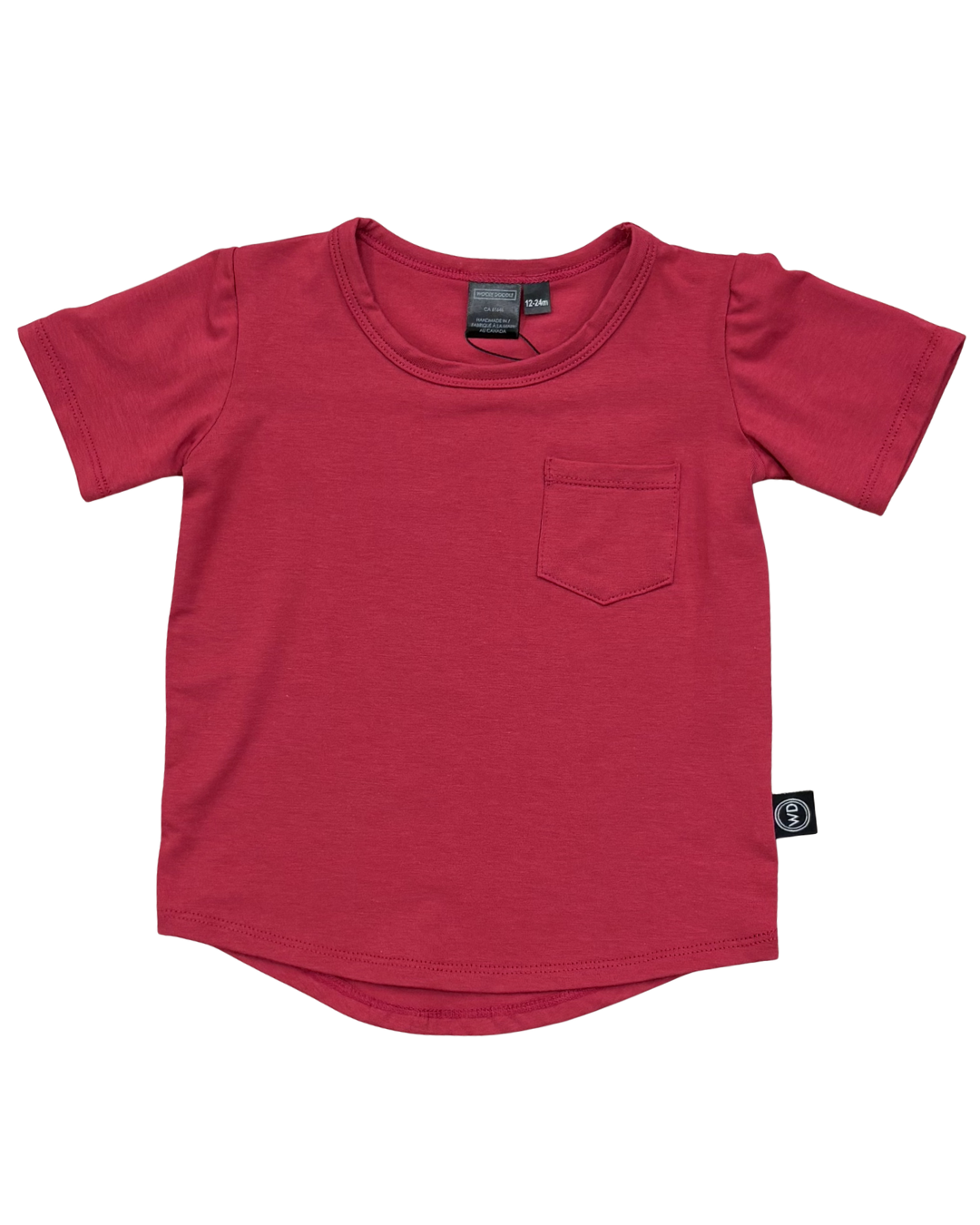 Kids Bamboo Pocket Tee