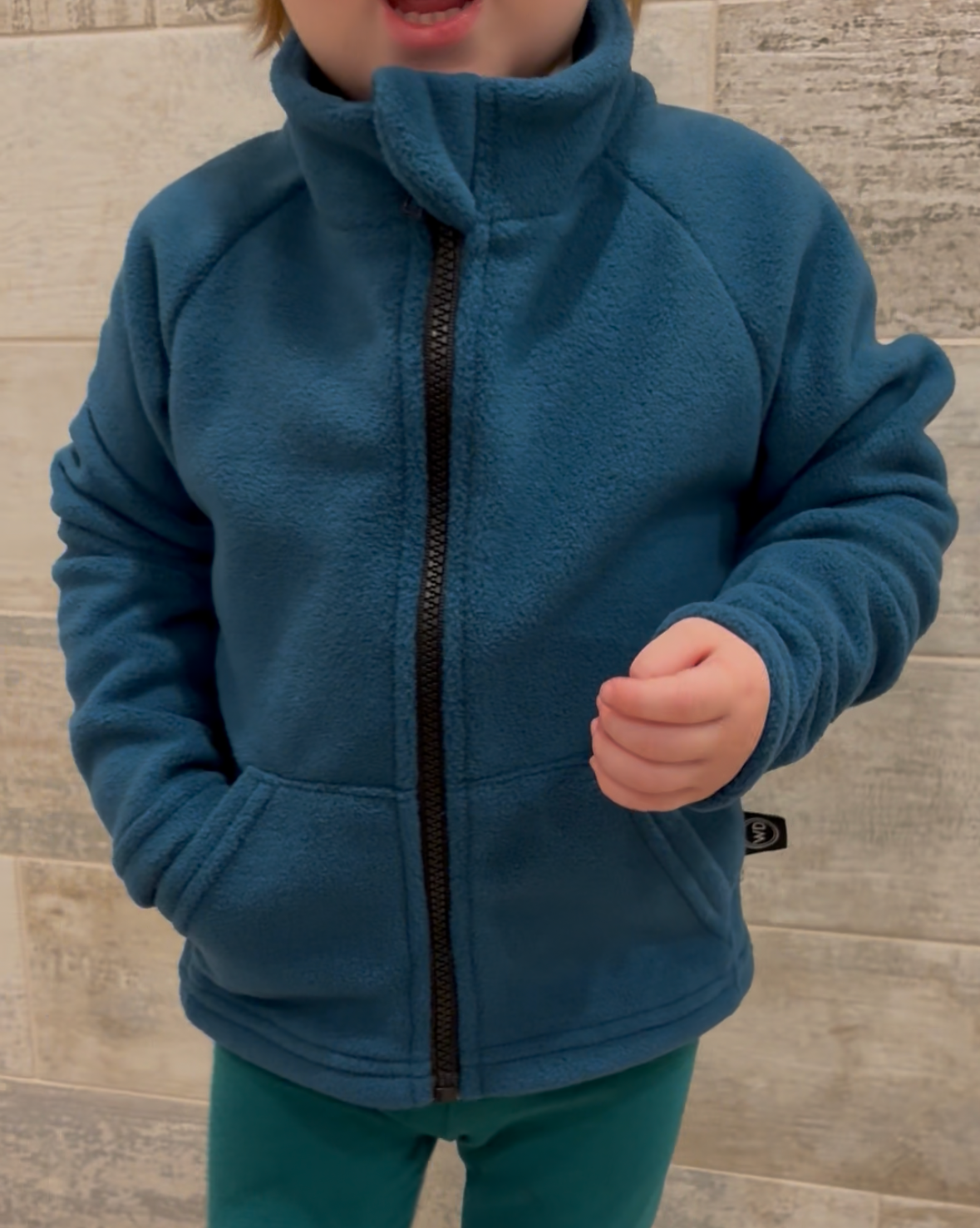 NEW Kids Fleece Zip Jacket