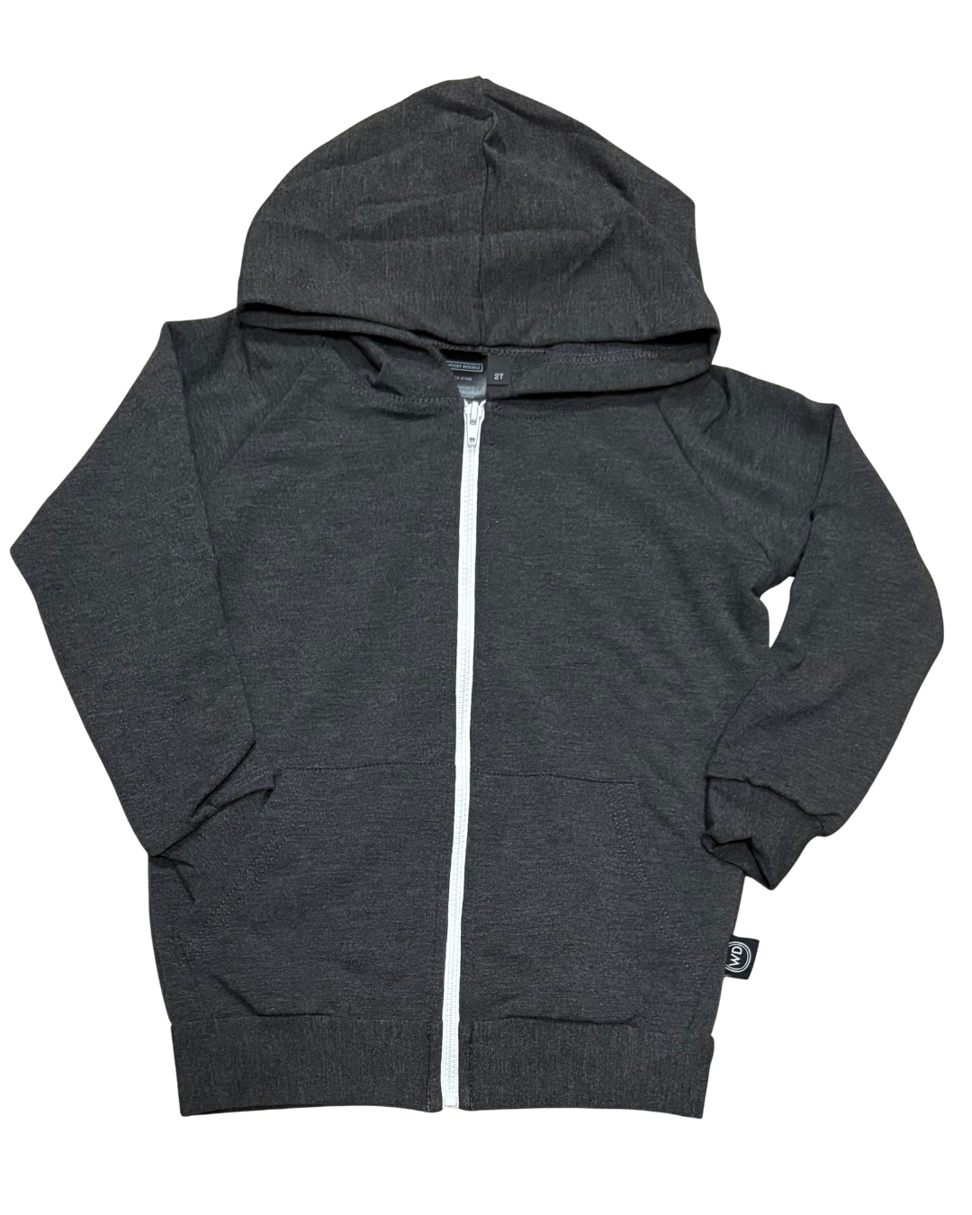 Kids Bamboo French Terry Zip-Up Hoodie