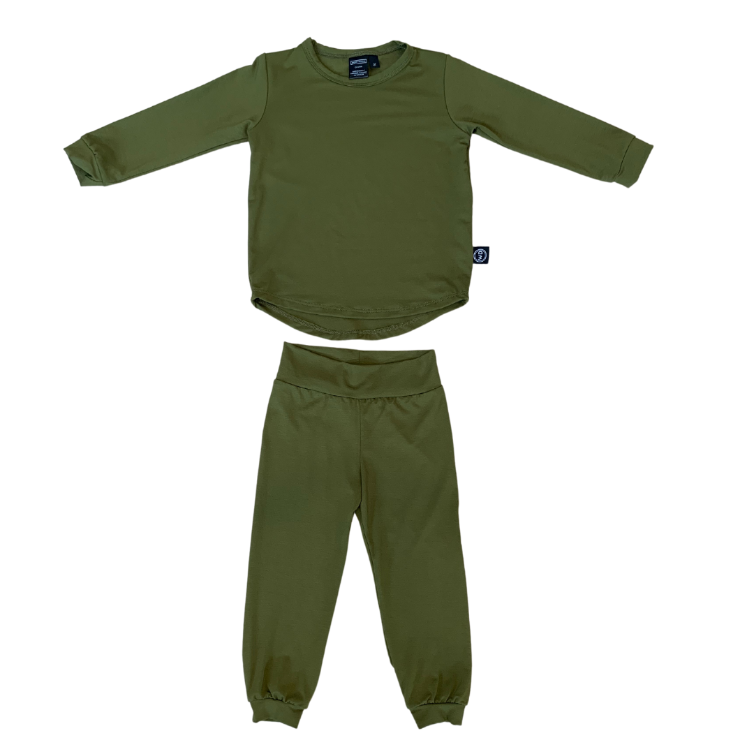 Kids Bamboo 2 Piece Lounge Pajama Sets