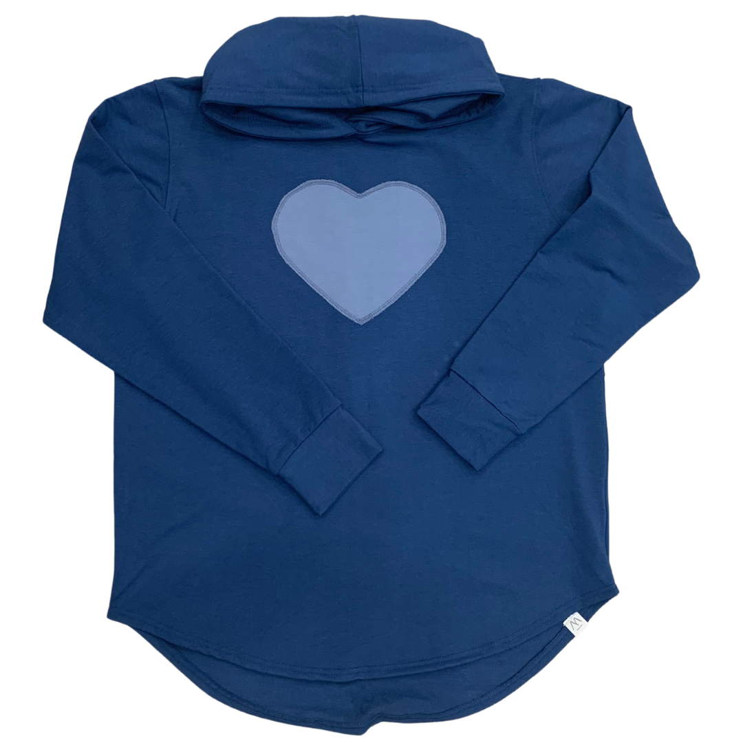 Love heart hoodie shop