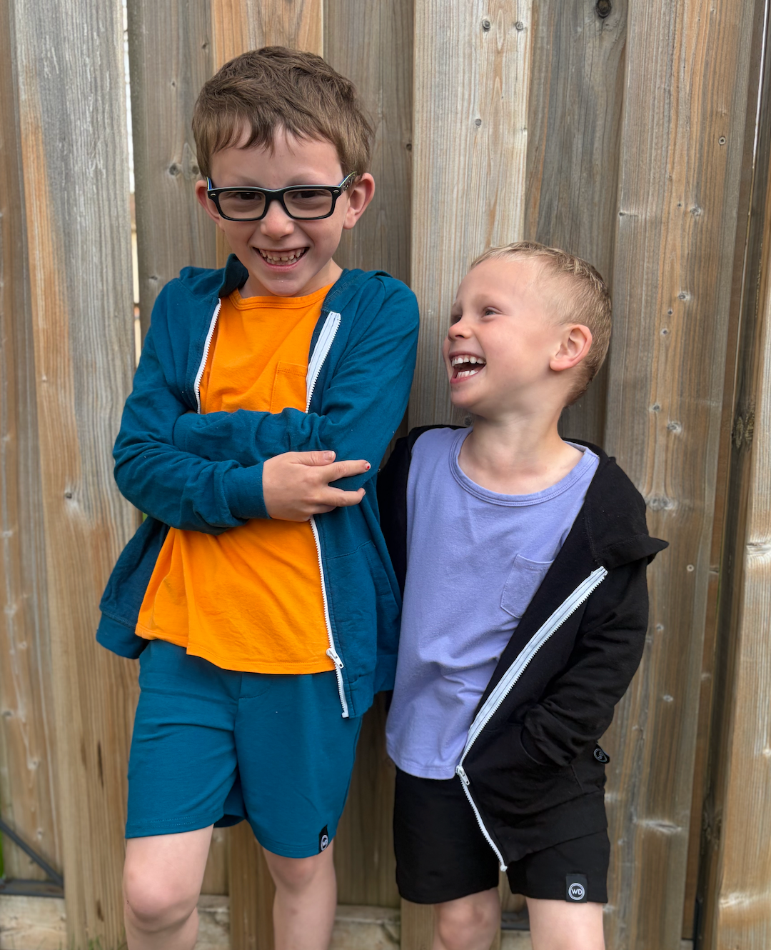 T-shirt à poche en bambou pour enfants