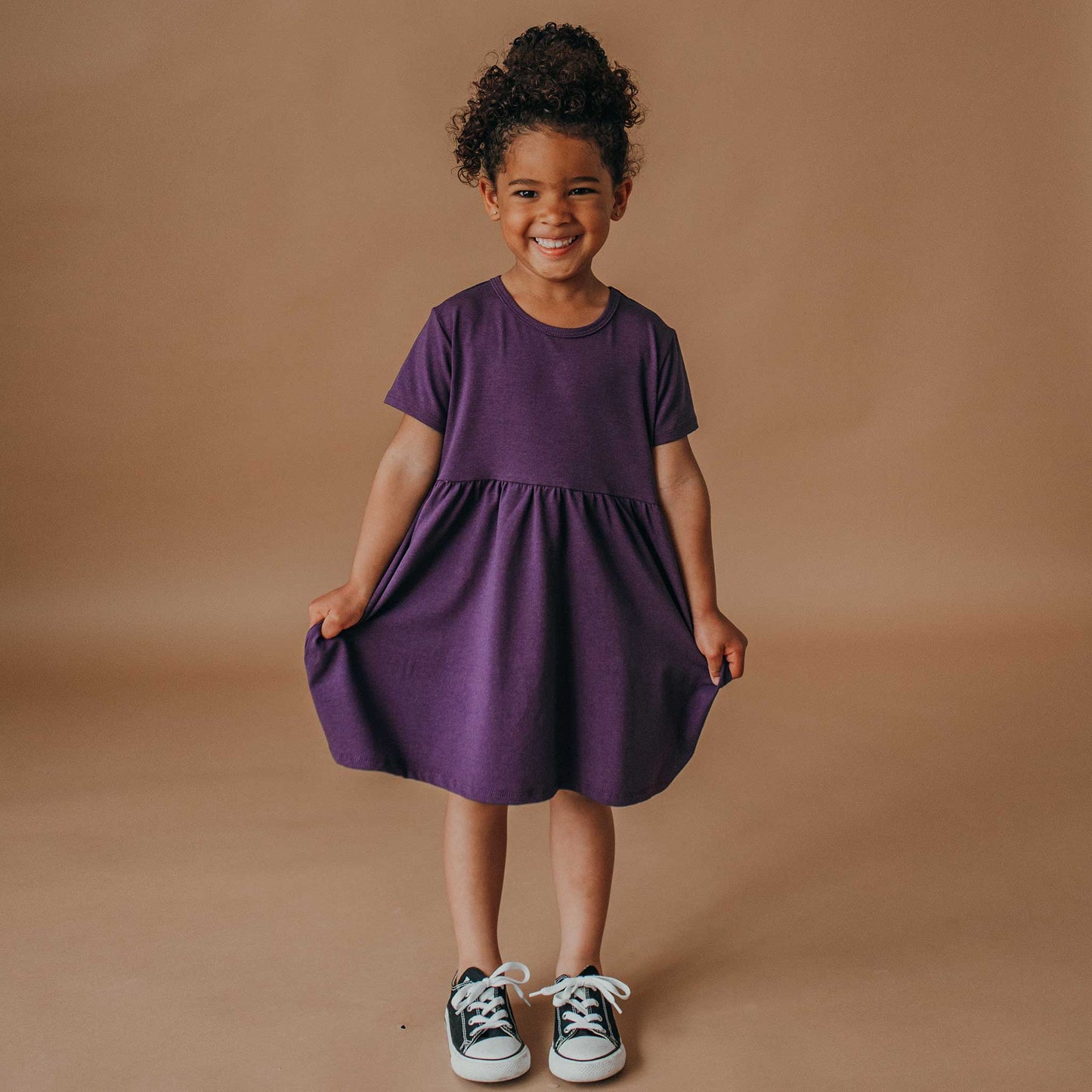 Retail 3-10years 9 Color Gauze Modal Footless Girls Knee Length