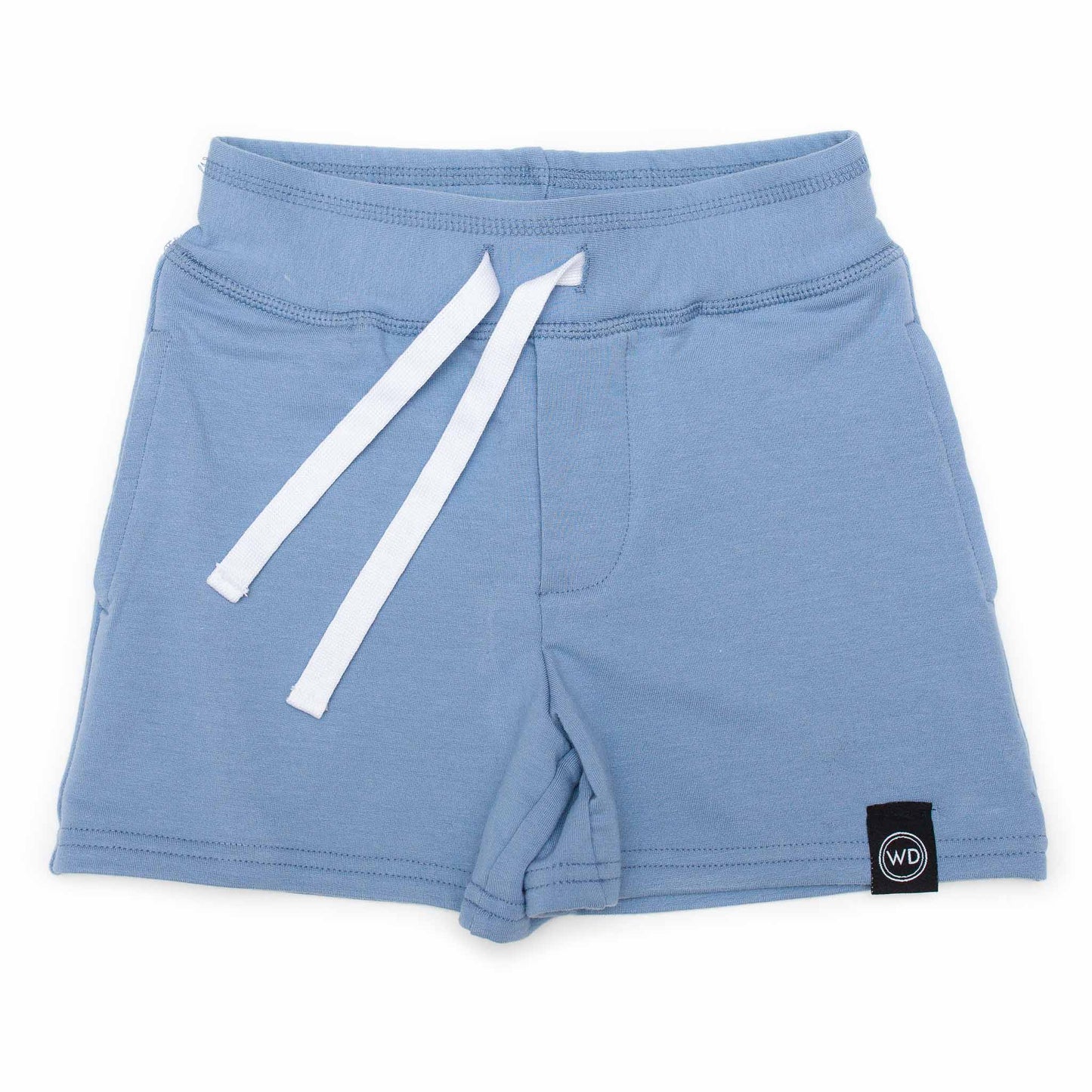 Wooly Doodle | Mad About Blue Kids French Terry Shorts