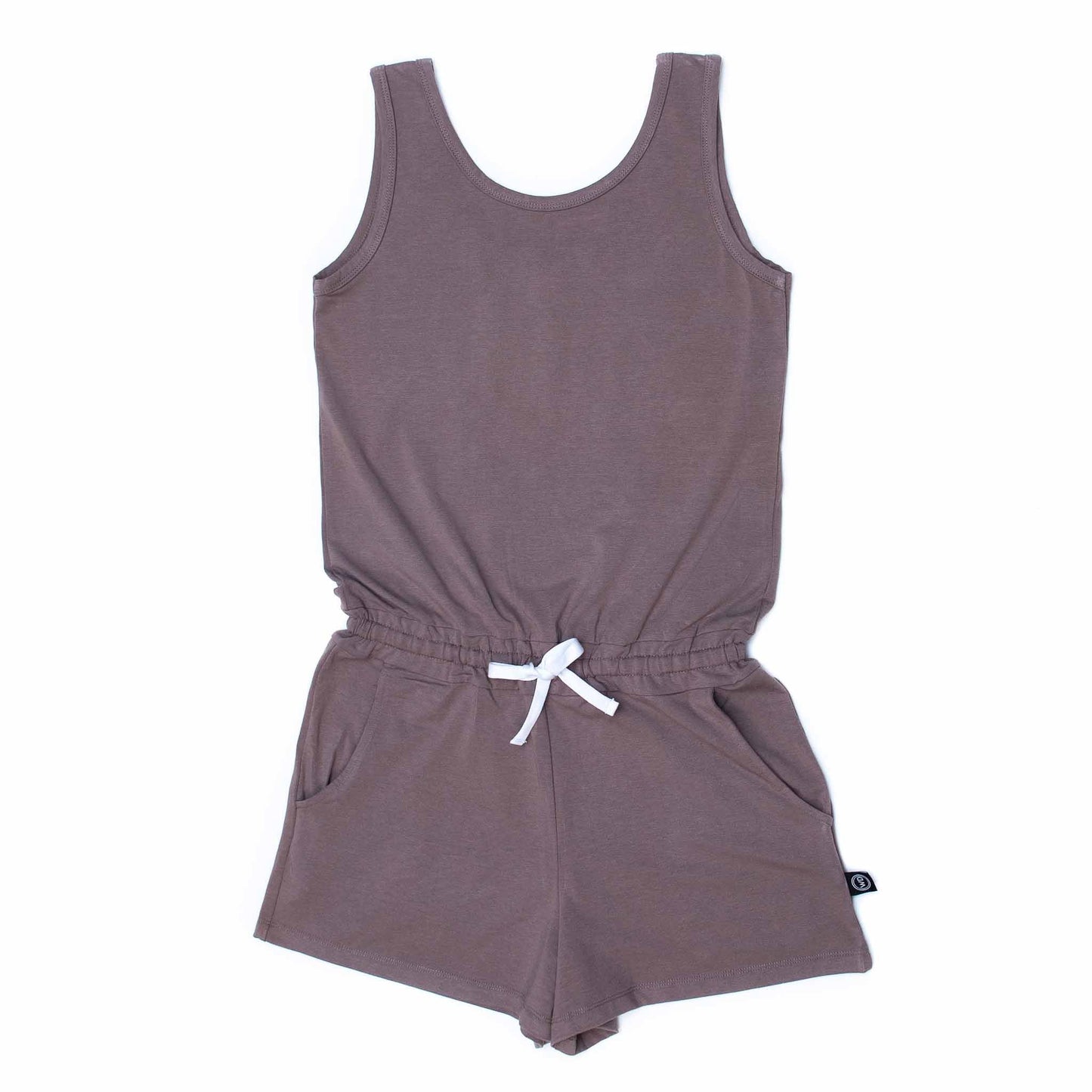 Load image into Gallery viewer, Wooly Doodle | Wake Me Up Before You Cocoa Ladies Tank Romper

